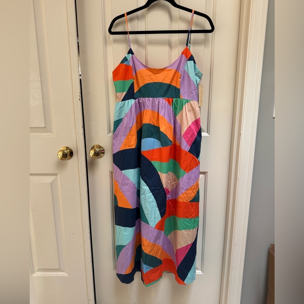 Hutch Brixton Dress Rainbow Pattern - Picture 2 of 8
